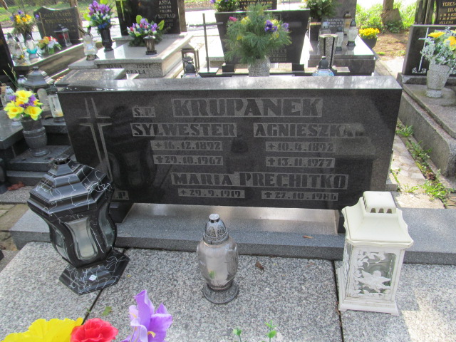 Sylwester Krupanek 1892 Siemianowice Śląskie - Przełajka - Grobonet - Wyszukiwarka osób pochowanych